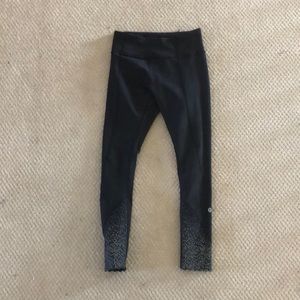 Lululemon black leggings. size 4
